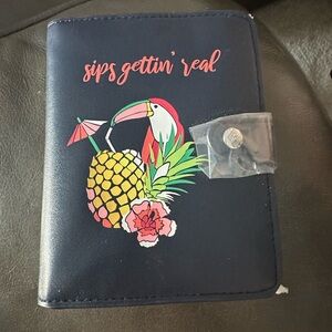 Vera Bradley Dark Blue Passport Holder